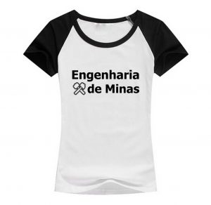 Camisa Raglan Engenharia de Minas 2 (opção manga longa ou curta)