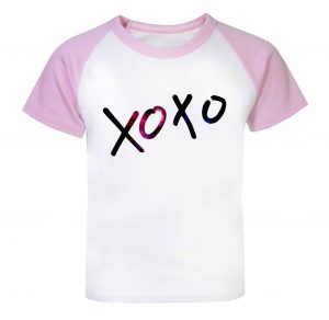 Camisa Raglan EXO 8 (tradicional ou babylook)